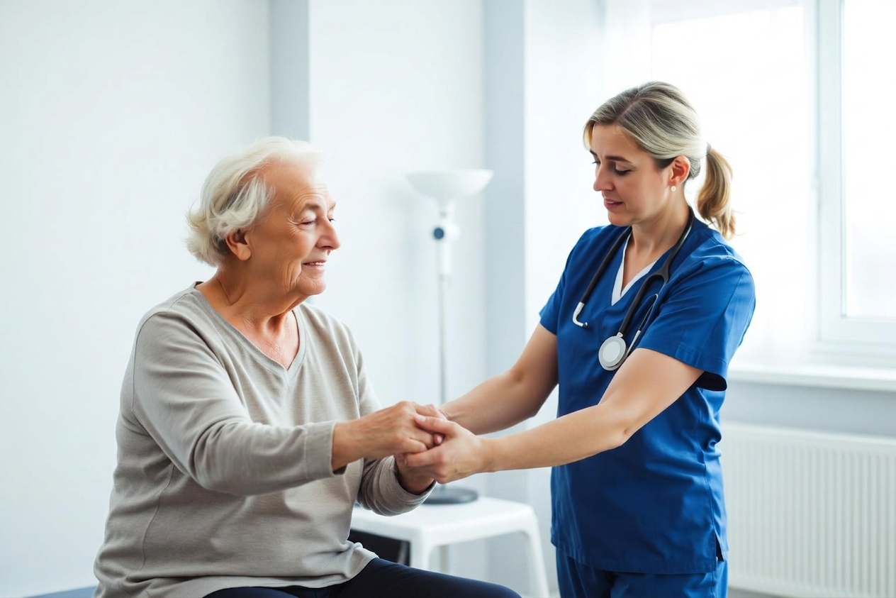 Sessione di Terapia Occupazionale in ambiente clinico